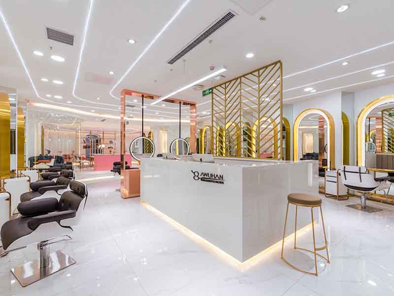 德陽理發店設計中，客人等候區和操作作業區要怎么做