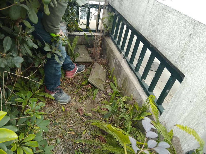 屋頂露臺看現場：如果防水師傅沒有檢驗基層，直接就刷防水涂料的話，那么基層比較差，后期肯定會發生滲漏問題的。當然，有的朋友會說，即便發生這種情況，后果也是該師傅來承擔的。但事實上，真的沒有人會希望發生問題，畢竟在出現問題之后，會給自己生活帶來很大的麻煩。