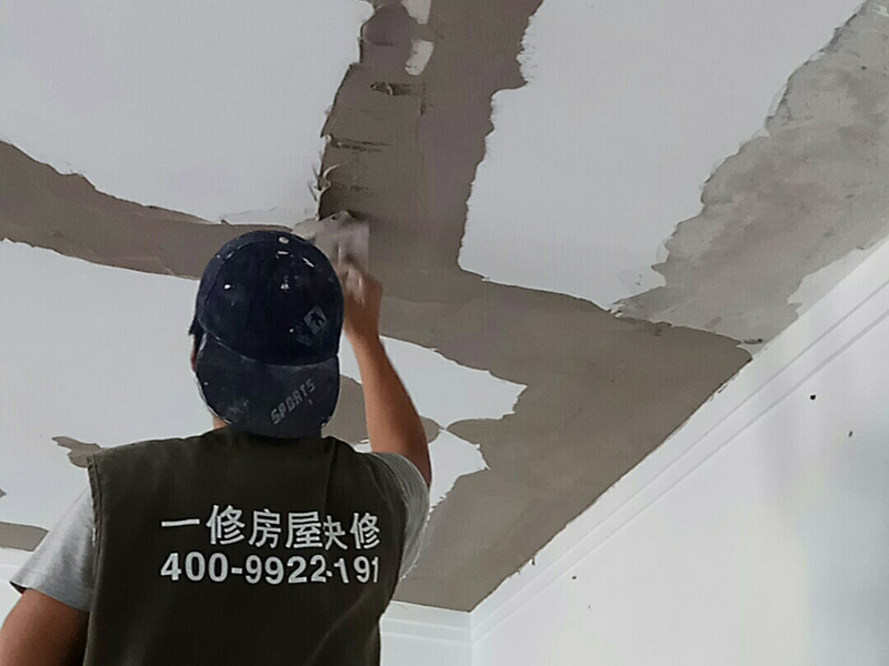 墻面修補保護(hù):遇到墻面長了霉斑的情況，可以用超市買的洗衣服用的漂白水，濕布占著擦即可。不僅能有效清除表面霉斑，還有消毒的作用，但只適用于白墻，有顏色或者有藝術(shù)效果的漆面應(yīng)避免使用。 除了漂白水以外，還可以使用專業(yè)的墻體霉菌清除劑，一般在超市能夠買到。將清潔劑搖勻后用普通氣壓噴壺按照說明書的要求兌水，對著發(fā)霉的墻面噴涂，大概30分鐘后，霉菌會自然分解。 對于墻面開裂，我們可以用鏟刀把裂縫兩邊約10厘米左右的漆膜鏟掉，使其露出底材，查明開裂的原因。如果是基材有裂縫，則可以用嵌縫石膏補住裂縫，等到石膏變硬之后，再補刮膩子，重新涂刷乳膠漆。