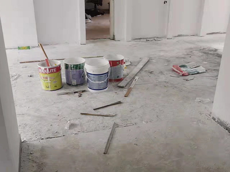 全屋拆除后現場打掃